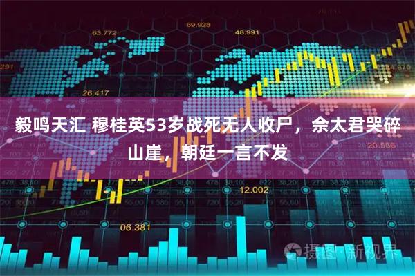 毅鸣天汇 穆桂英53岁战死无人收尸，佘太君哭碎山崖，朝廷一言不发